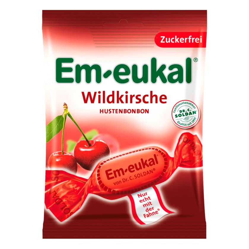 Em-Eukal Wildkirsch zuckerfrei 75g